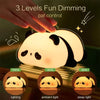 Cute Panda Silicone Night Light – Soft, Dimmable & Kid-Safe