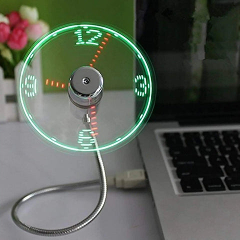 USB Clock Fan
