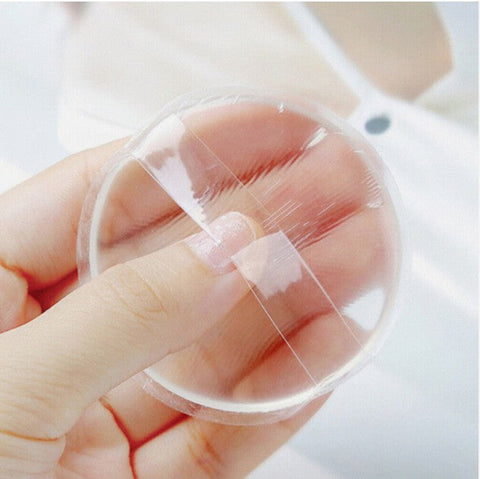 Large Round Silicone Makeup Puff for Flawless Blending