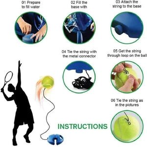 Self Cricket and Tennis Practice Training Tool (Complete set)