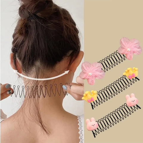 invisible hair holder for kids Pack of 2