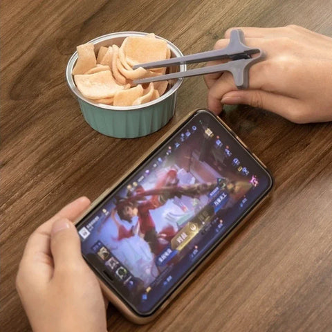 Finger Chopsticks Snack Clip