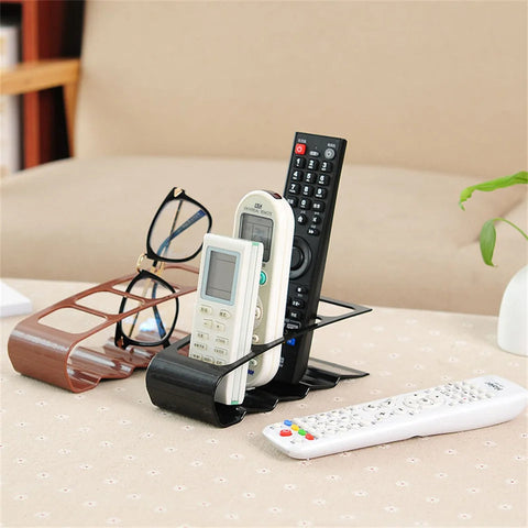 4 Section Tv Remote Control Stand Holder