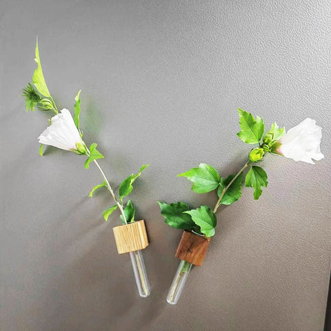 Fresh Flower Vase Fridge Magnet Decoration Magnetic Vase