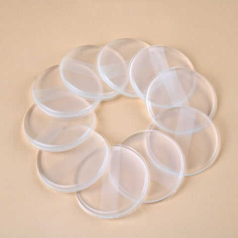 Large Round Silicone Makeup Puff for Flawless Blending