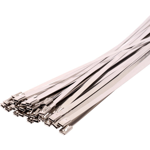 Reusable Stainless steel  Cable Ties (Pack of 20 pcs)