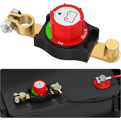 Battery Switch Top Post Battery Disconnect Switch