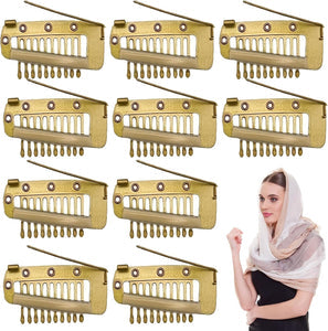 Beautiful And Decent Dupatta Clips (Big Discount on pack of 15pcs)