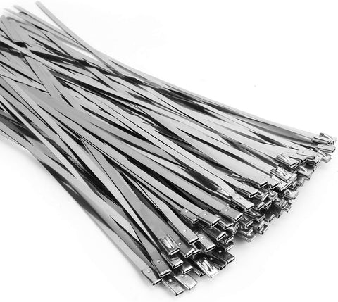 Reusable Stainless steel  Cable Ties (Pack of 20 pcs)