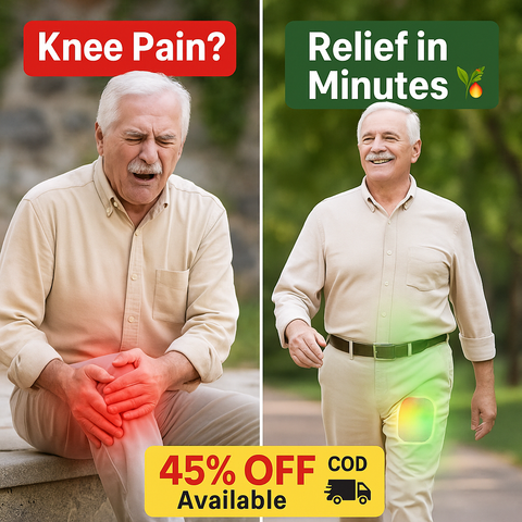 FlexiKnee™ – Herbal Knee Patch for Instant & Long-Lasting Relief