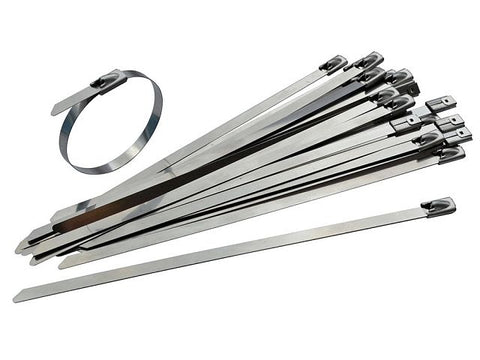Reusable Stainless steel  Cable Ties (Pack of 20 pcs)