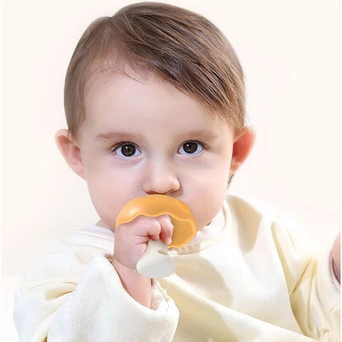 Silicone Mushroom Nipple Baby Chew Teether