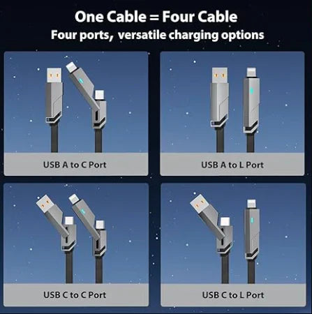 4-in-1 Charging Cables
