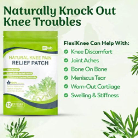 FlexiKnee™ – Herbal Knee Patch for Instant & Long-Lasting Relief