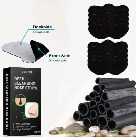 Men'S Bamboo Charcoal Nose Strips