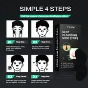 Men'S Bamboo Charcoal Nose Strips