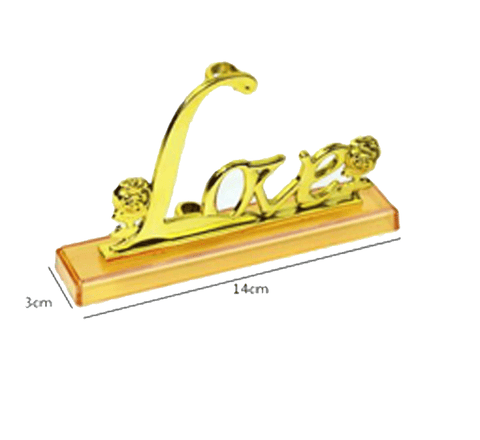 Romantic 24 K Golden Red Rose